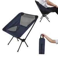 Ultra Light Portable Folding Moon Chair with Carry Bag Tarp Aluminum Bracket Camping Chair Outdoor
