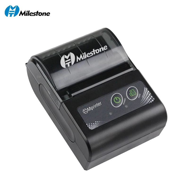 

Milestone Mini Small Portable Mobile Pocket Bluetooth Thermal Printer 2inch Receipt Printer free Fast Printing Android IOS PC