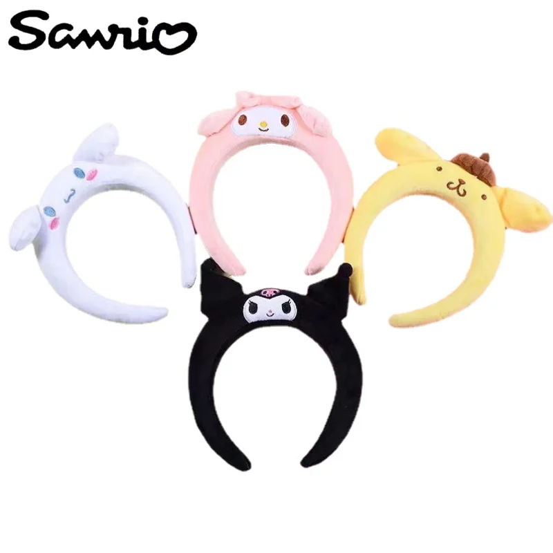 

Sanrio Anime Peripheral Cartoon Cute Cinnamon Roll Kulomi My Melody No Trace Headband Creative Hair Accessories Gift Wholesale
