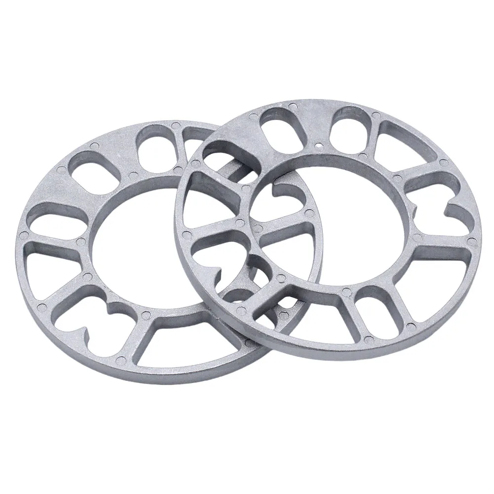 2 шт. 10 мм универсальные прокладки для колес из алюминиевого сплава автомобильных