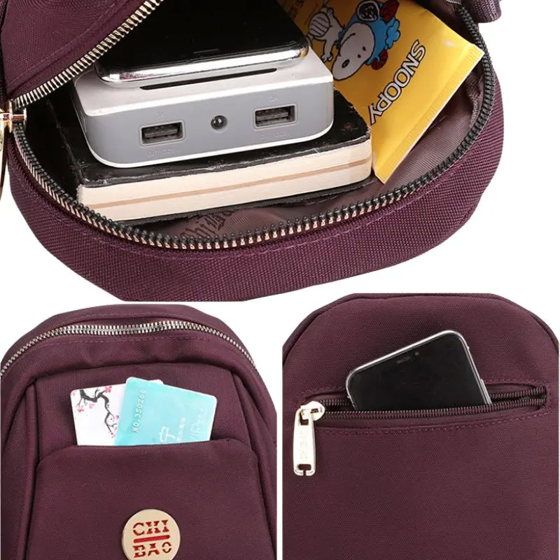 Женская нейлоновая сумка через плечо повседневный стиль ткань Оксфорд