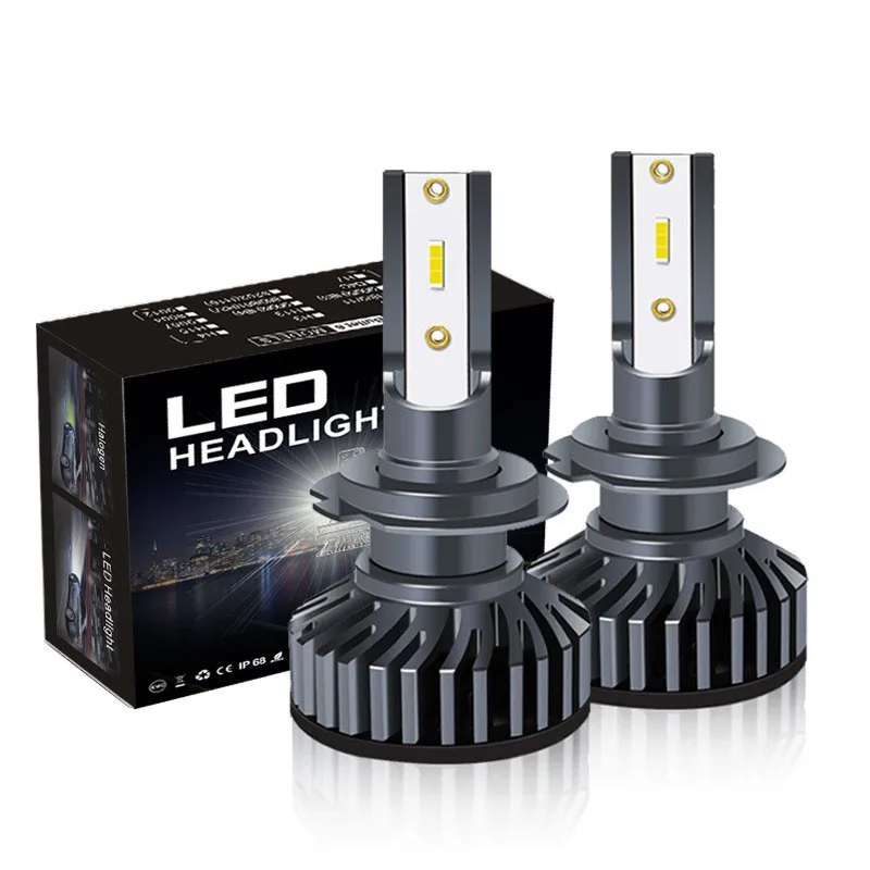 

2PCS 22000lm 120W 1860 CSP Chip 3000k/6000k/8000k Car LED Headlight H4 H7 H1 LED Headlights 9005 9006 H11 Led Light
