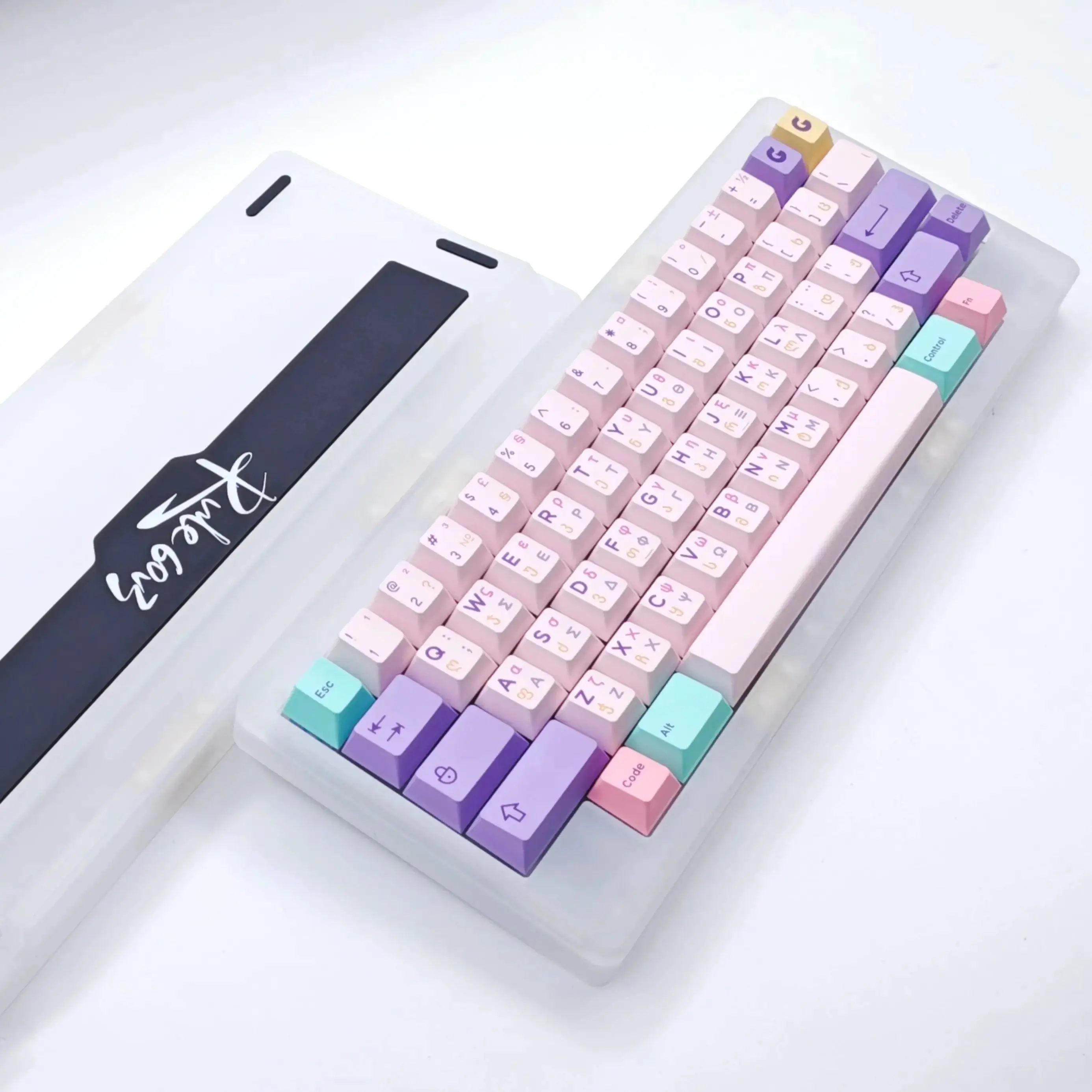 Keebox Rule60 V3 HHKB WKL WK Макет Проводной режим Трехрежимный акриловый шар с ЧПУ Структура