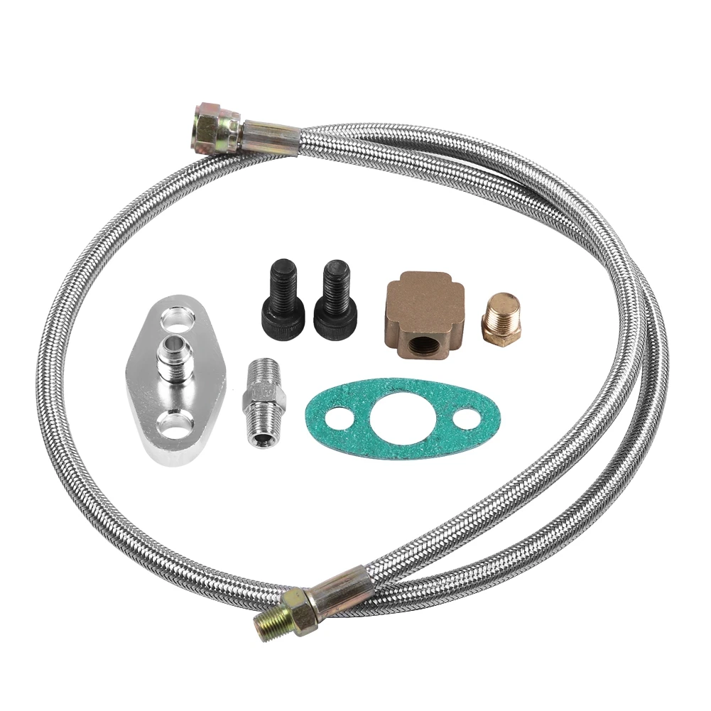 

Turbo Oil Feed Line Kit Supply Complete Kit for T3 T4 T3/T4