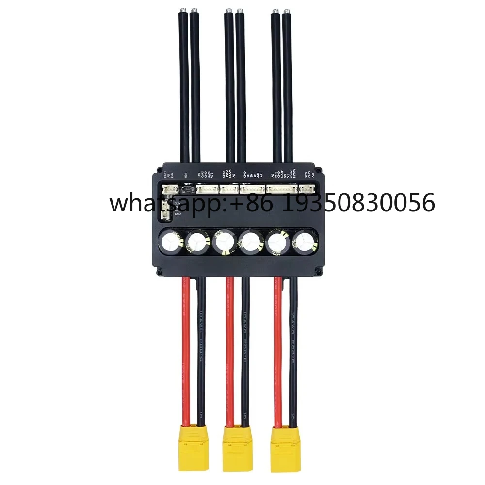Фото Контроллер Flipsky FSESC 75200 75V 16S 200A ESC на базе VESC с корпусом для гидрофойла и серфборда №3