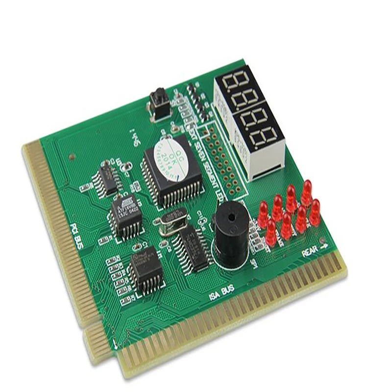 1 шт. тестер материнской платы PCI и ISA диагностический дисплей 4-значный ПК