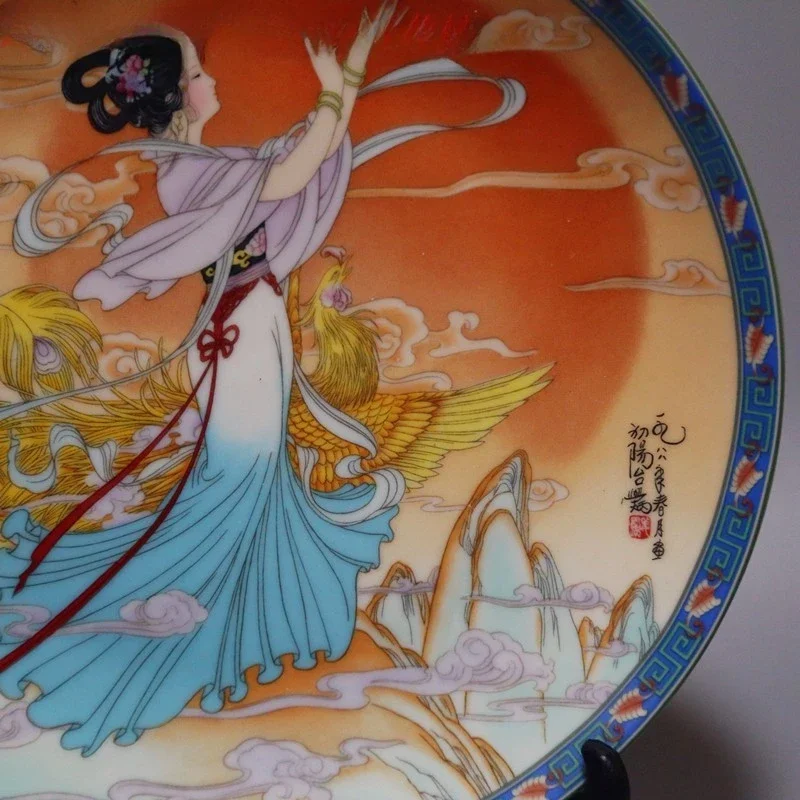 Культурная фарфоровая фабрика Цзиндэчжэнь Западное озеро народные сказки