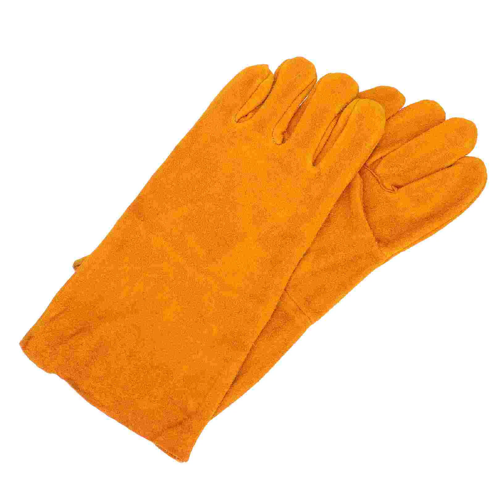 

Gloves Gardeninggarden Work Pruning Gardener Giftslong Outdoor Glove Gauntlets Cowhide Proofpalm Yard Gauntlet Labour Protection