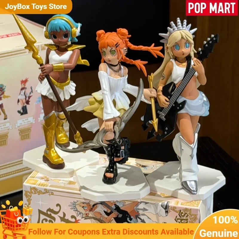 Фото Оригинальные коллекционные фигурки POPMART Peach Riot Disorder Chord Series в закрытой упаковке, сюрприз-бокс, игрушки для дома и рабочего стола, подарок №2