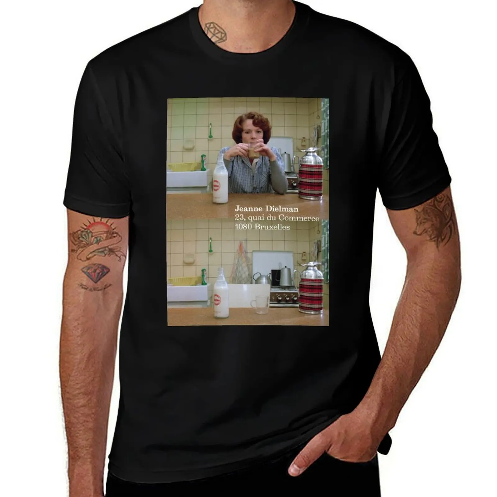 Фото Футболка Jeanne Dielman, 23, Quai du Commerce 1080 Bruxelles, дышащая футболка с короткими рукавами для тренировок №1