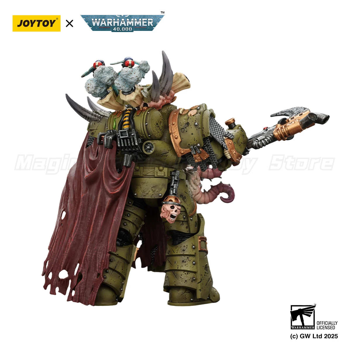 Доставка в течение 24 часов: JOYTOY Warhammer 40K Death Guard Deathshroud Terminator 2 с перчатками Manreaper и Plaguespurter, масштаб 118 (art.: 3920dbd4dd8cc) - 3920dbd4dd8cc