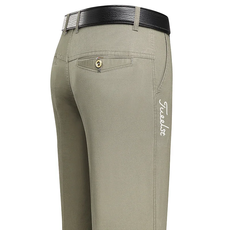 Штаны для гольфа американского бренда однотонные модные повседневные мужские