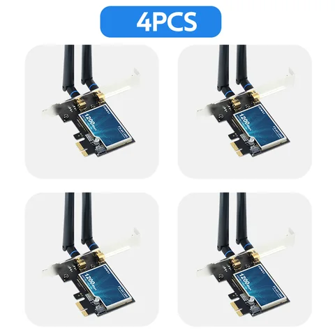 Wi-Fi адаптер fenvi AC1200 PCI-E, 1200 Мбит/с, 802.11ac