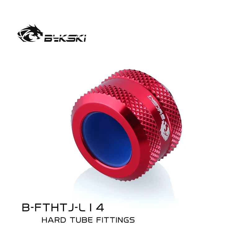 BYKSKI фитинг для жесткой трубки od 14 мм Улучшенный противоударный медный