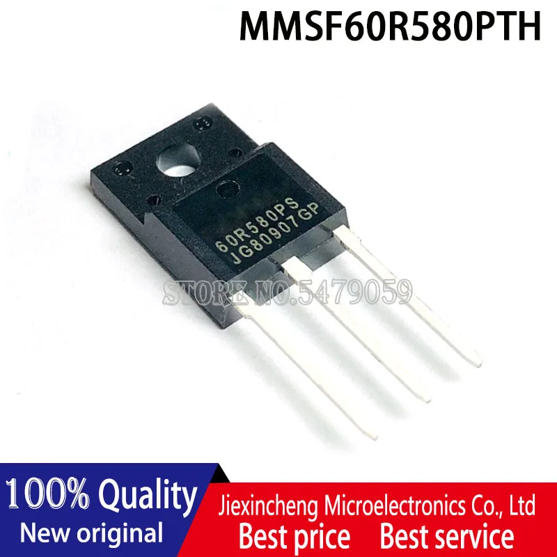 (5 шт.) 60R580PS 60R580P MMSF60R580PTH MMF60R580P TO-220F MOSFET | Электроника