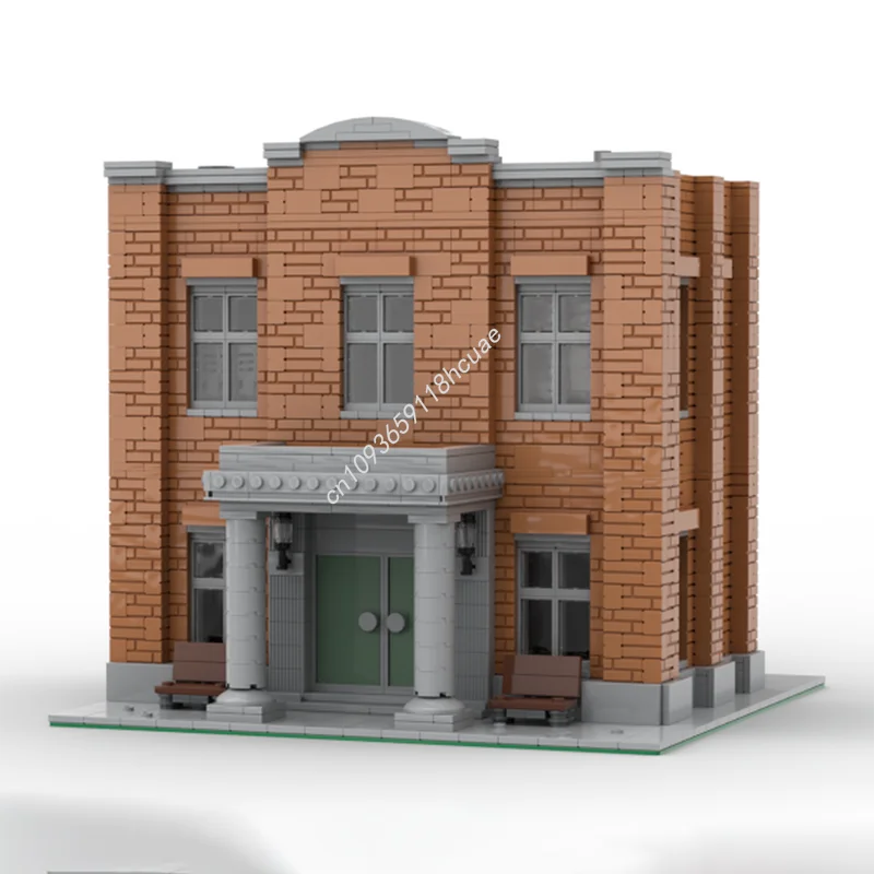 Фото 2379 шт. MOC Andy Griffith Show Jailhouse, строительные блоки, сделай сам, сборка, креативная идея, образовательный кирпич, детская рождественская игрушка в подарок №1