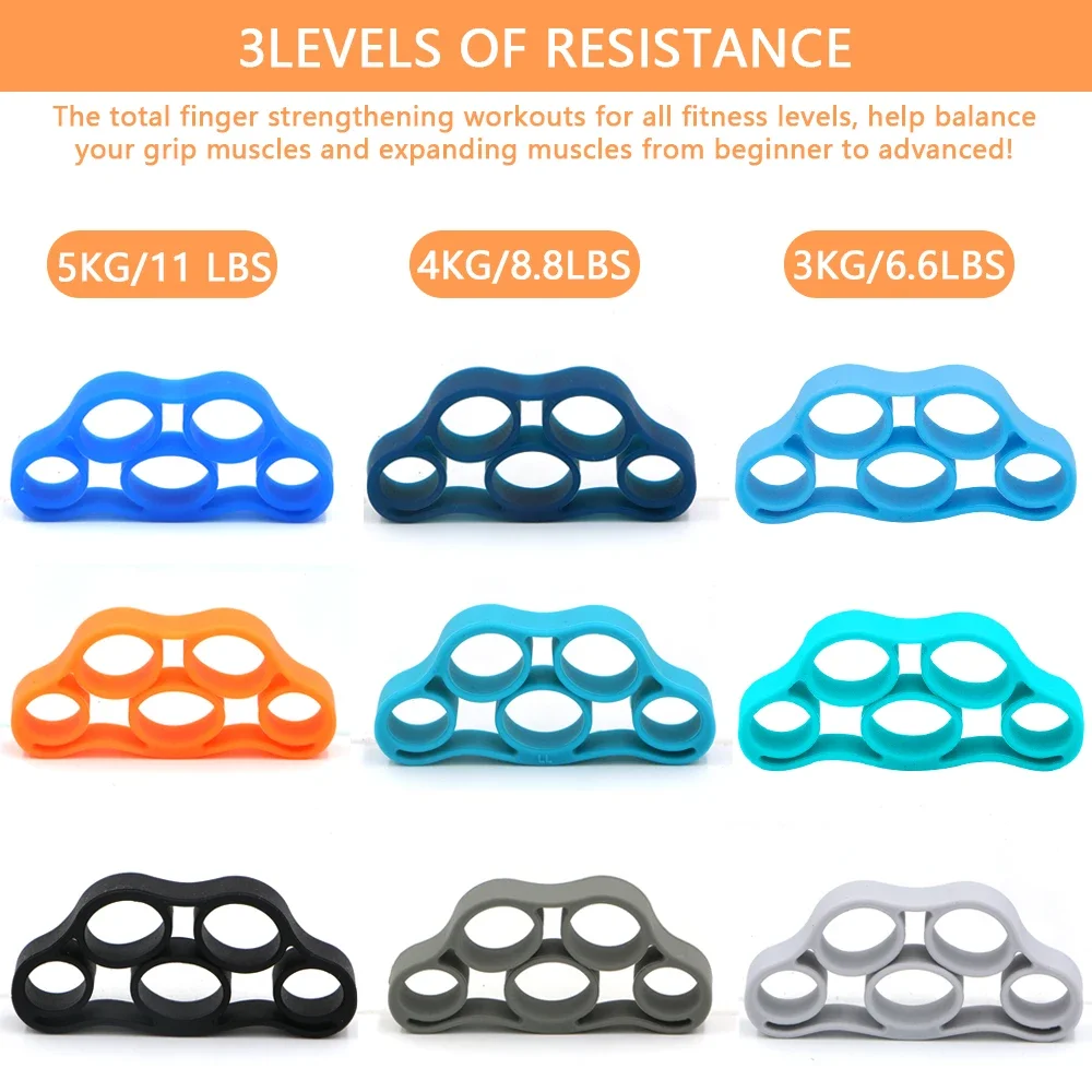 Силиконовый эспандер для рук