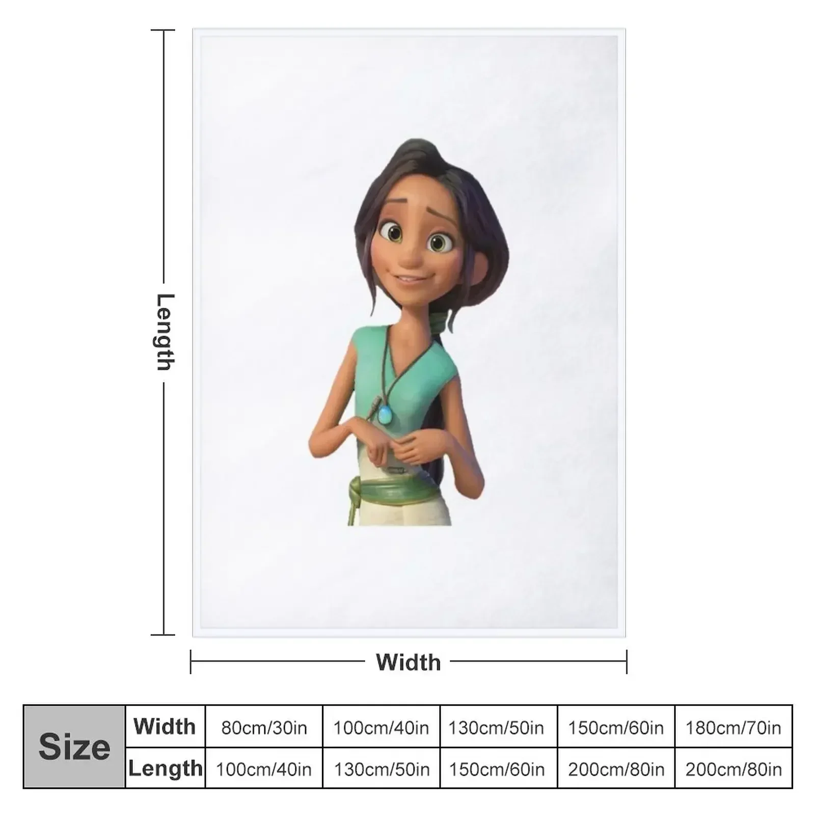 Dawn Betterman - The Croods A New Age Throw Blanket Furry Weighted Blankets