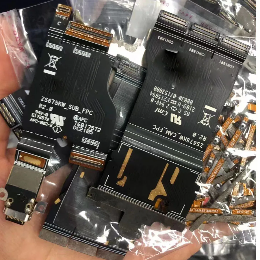 

Original USB Charging Port Board Flex Cable Connector For Asus ZS675KW Repair Spare Parts