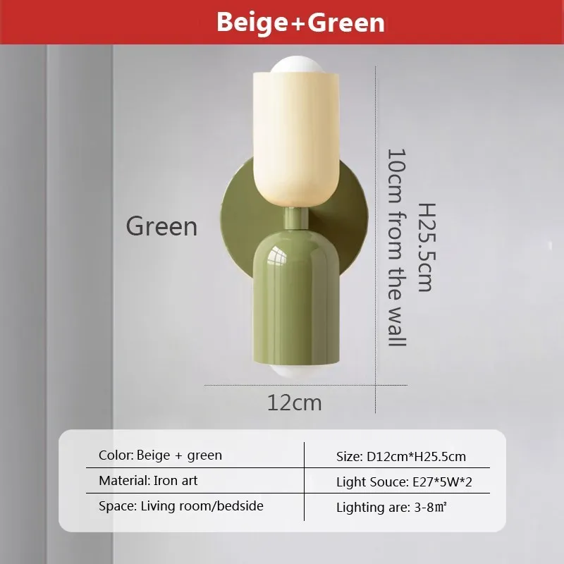 

Настенный светильник PHYVAL Macaroon