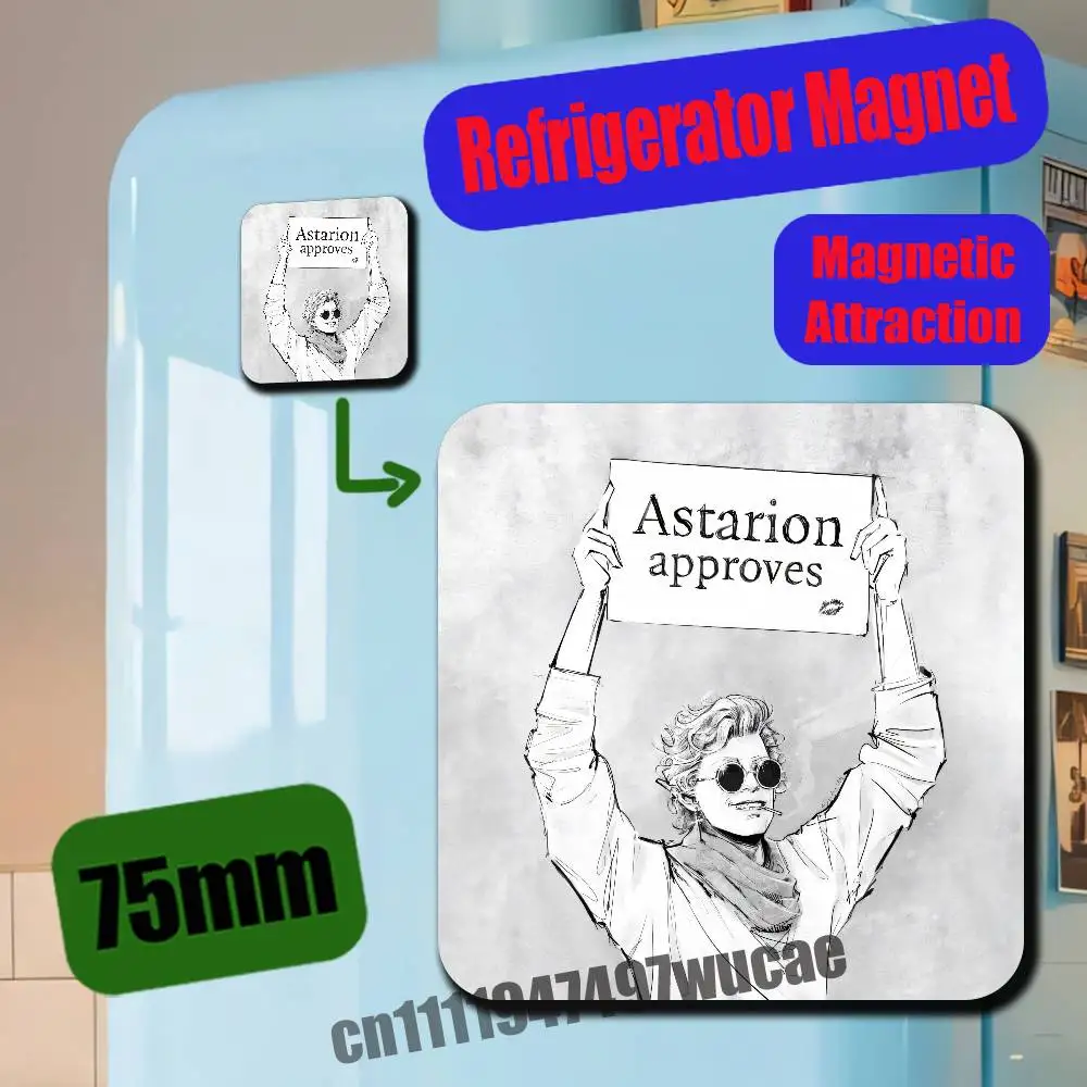 Магниты на холодильник B-Baldurs G-Gate 3 Astarion, металлические, для шкафов, на заказ, для холодильников и морозильников, магнитные накладки-карточки (art.: 3920dbcbfd57a) - 3920dbcbfd57a