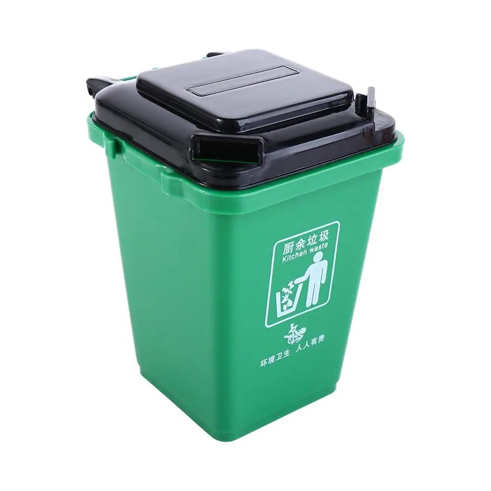 Пластиковое мини мусорное ведро