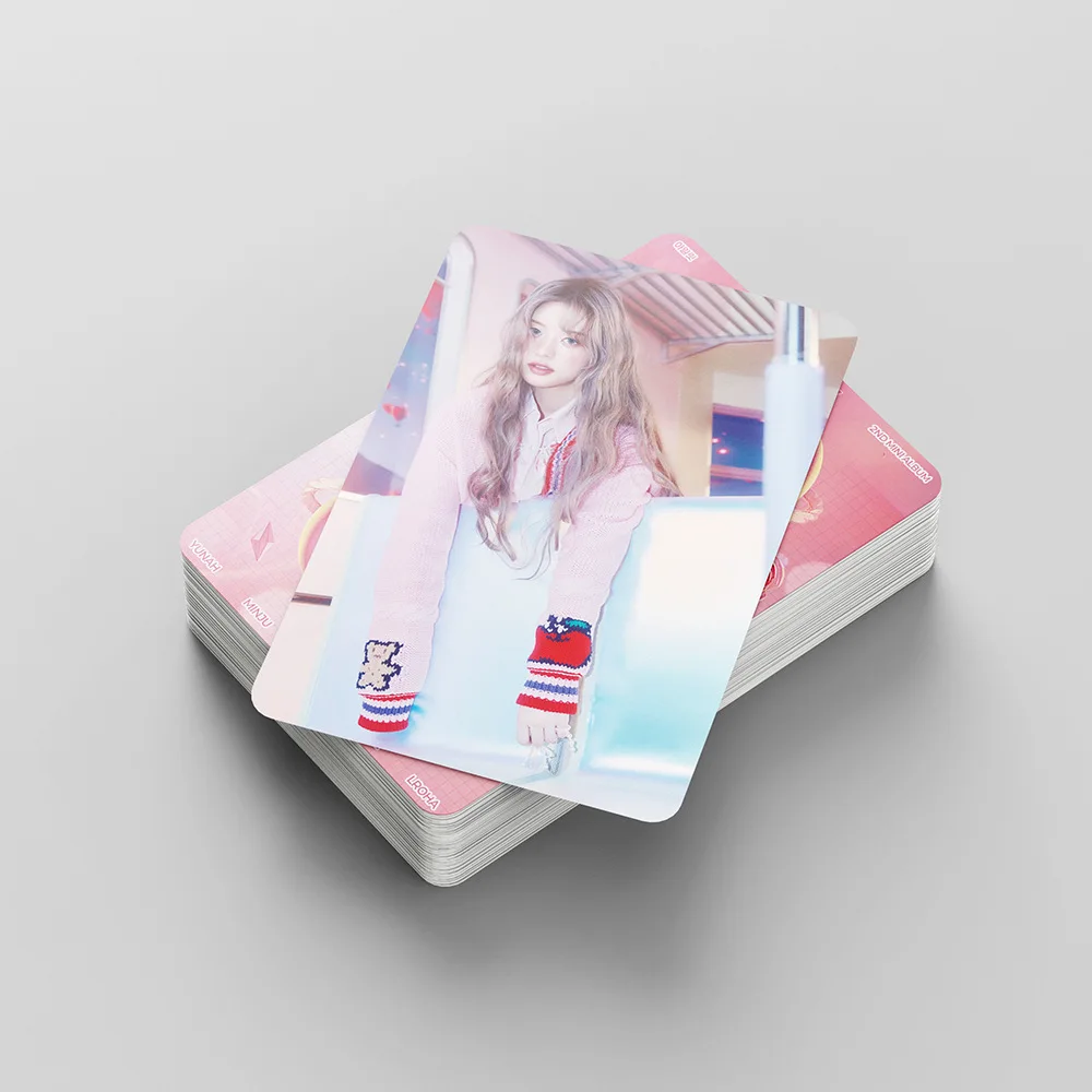55 шт./компл. Kpop ILLIT фотоальбом Я люблю тебя Lomo карты фотокарточки для фанатов