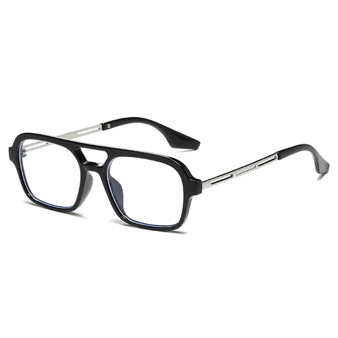 Очки солнцезащитные для мужчин и женщин UV-400, Модные Винтажные квадратные очки с двойной перемычкой, в стиле ретро, конфетных цветов