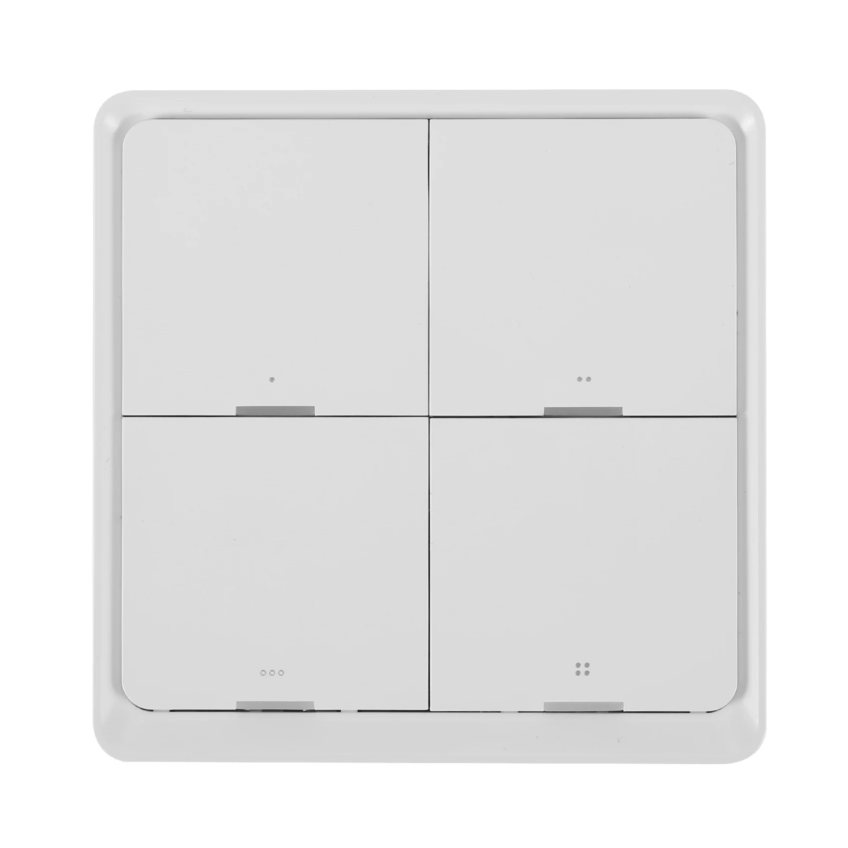 Фото С управлением через приложение Zigbee Gateway, умный дом, без проводов, 4-полосная панель Smart Tuya, сцена, кнопка переключателя, б/у №1