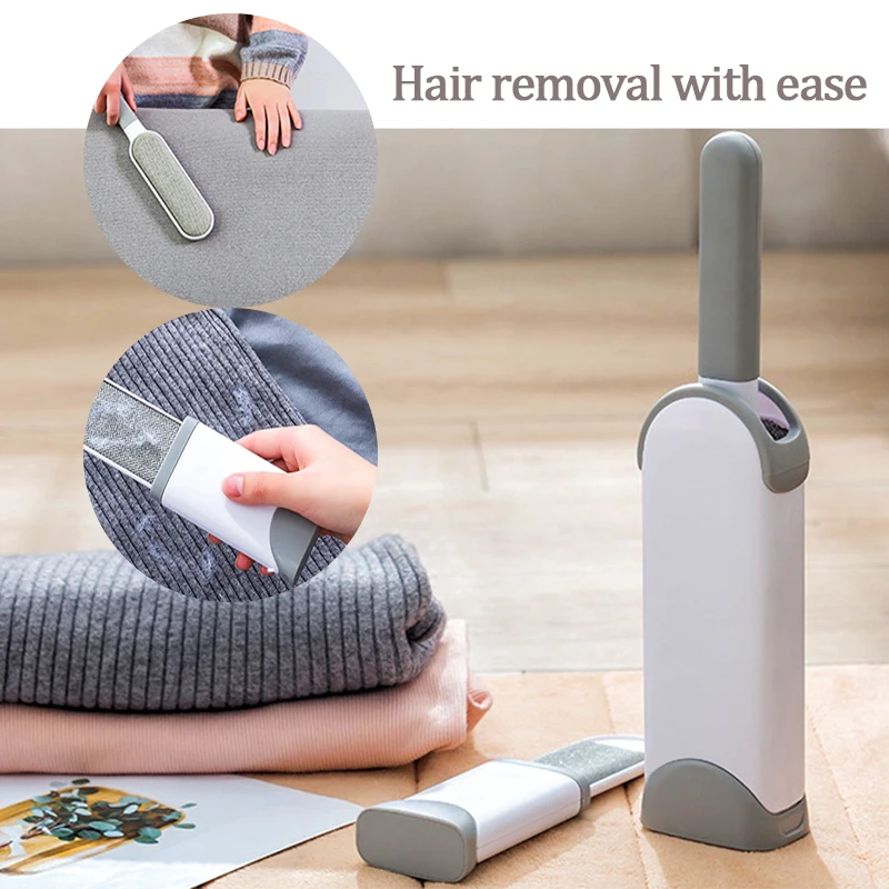 

Magic Pet Hair Remover Lint Remover Clothes Lint Roller Reusable Hair Cleaning Brush Static Dust Brush Household Coat Brushes