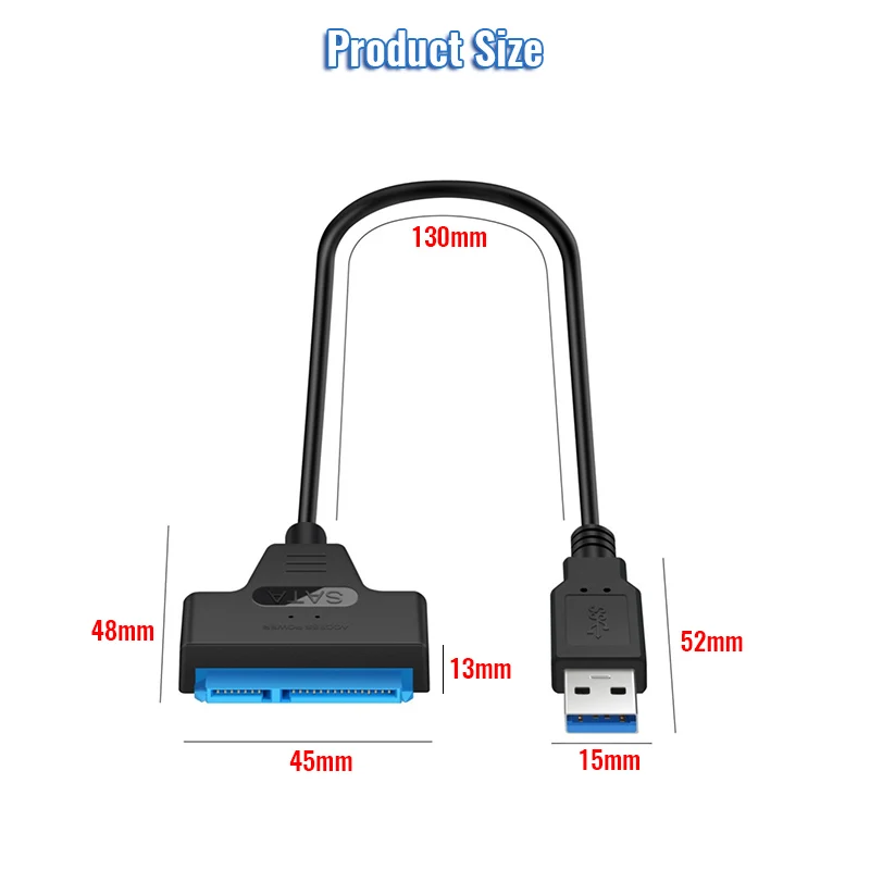 USB-кабель Sata 3 к Usb 0 компьютерные кабели Разъемы 2 адаптер кабель с поддержкой 5