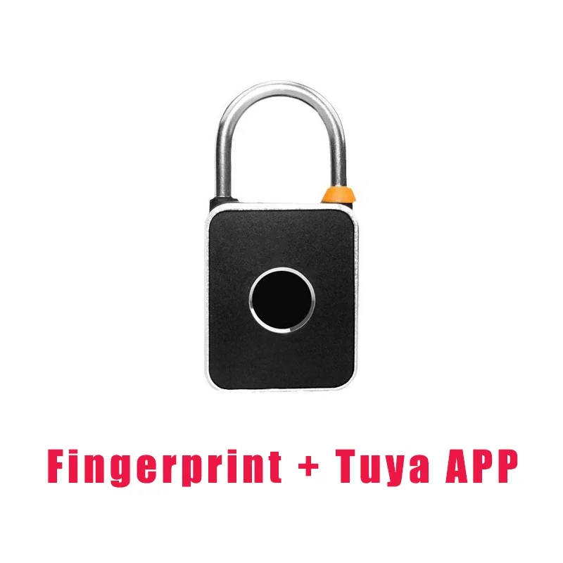 

Умный замок Tuya APP + отпечаток пальца + пароль 3 в 1, электрический биометрический замок, IP65, мини-умные замки без ключа, противоугонные навесные замки