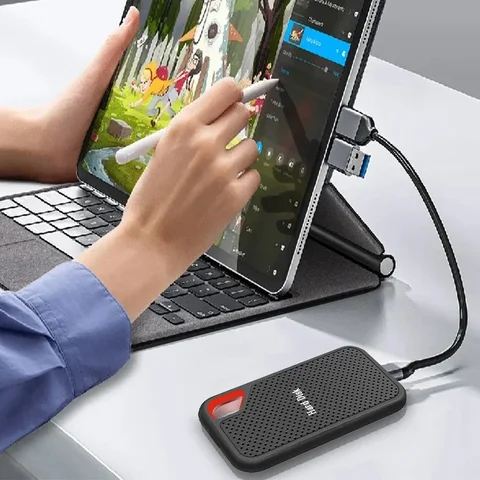 Оригинальный портативный твердотельный накопитель 128 ТБ USB3.1