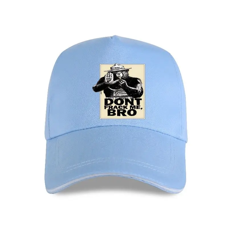 

Men's Smokey The Bear Dont Frack Me Bro Baseball cap