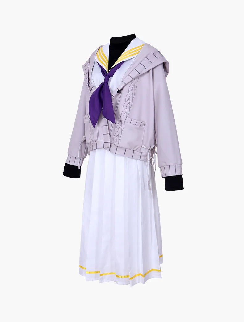 Унисекс аниме Cos Kozeki Ui косплей костюм Хэллоуин униформа индивидуальный размер