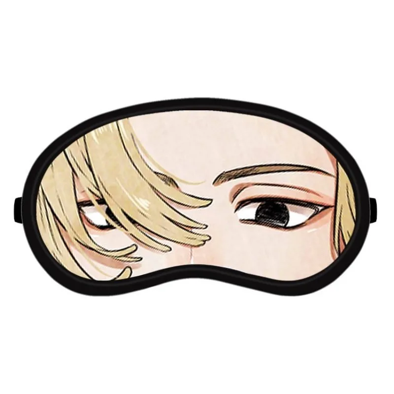 Маска для глаз в студенческом общежитии с эффектом потертости