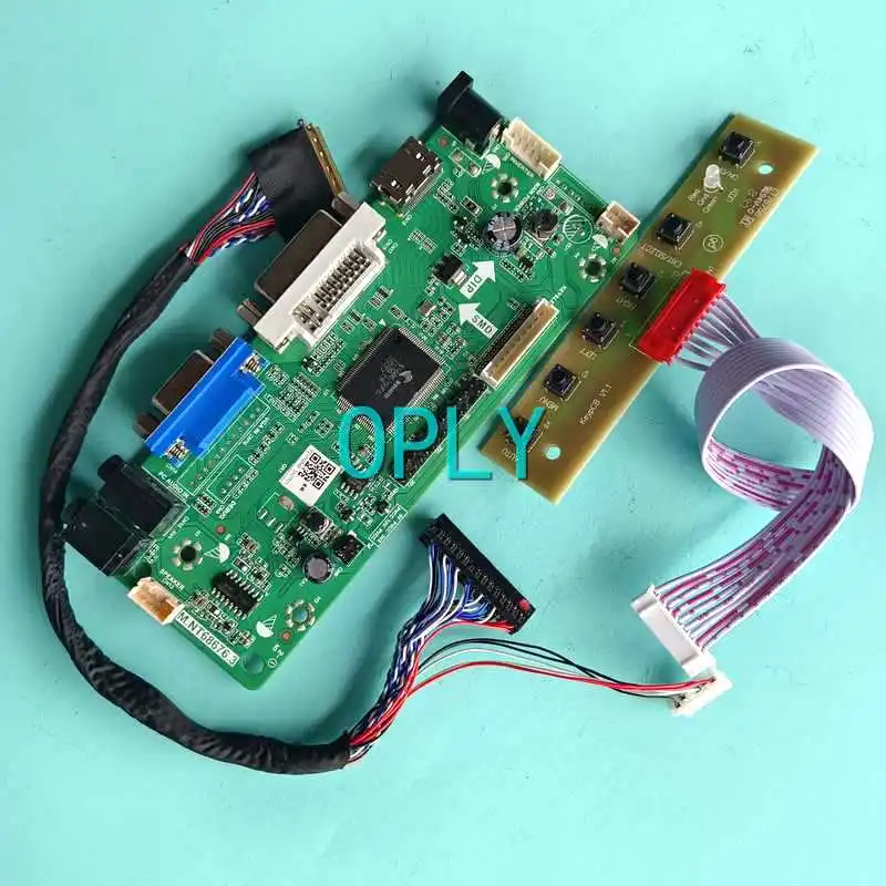 

Для ЖК-экрана LP140WH8 LP140WHU M.NT68676 плата контроллера VGA DVI 40 Pin LVDS DIY Kit 14 "1366*768 HDMI-совместимая