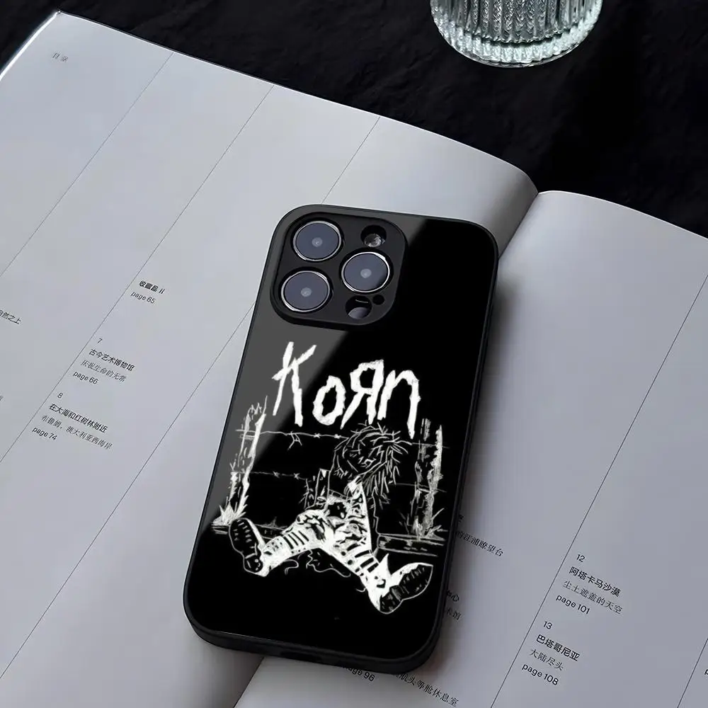 Закаленное стекло Korns для iPhone 13 14 16 12 15 11 Pro Max Plus Mini X XR SE2020