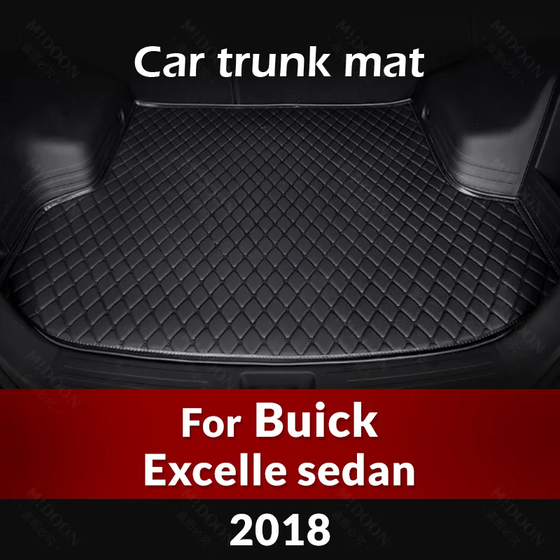 

Car Trunk Mat For Buick Excelle sedan 2018 Custom Car Accessories Auto Interior Decoration