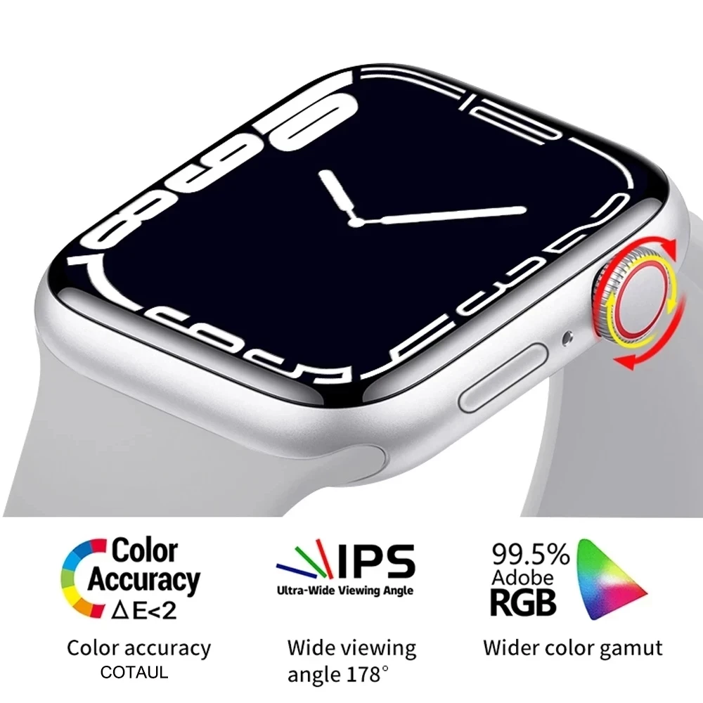 Smart Watch i8 Pro Max Sport Fitness Tracker Custom Dial Smartwatch Мужчины Женщины подарок Bluetooth вызов браслет