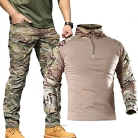 spring camouflage fishing wear men set fishing shirts summer tactics outdoor sport hiking quick dry breathable fishing pants