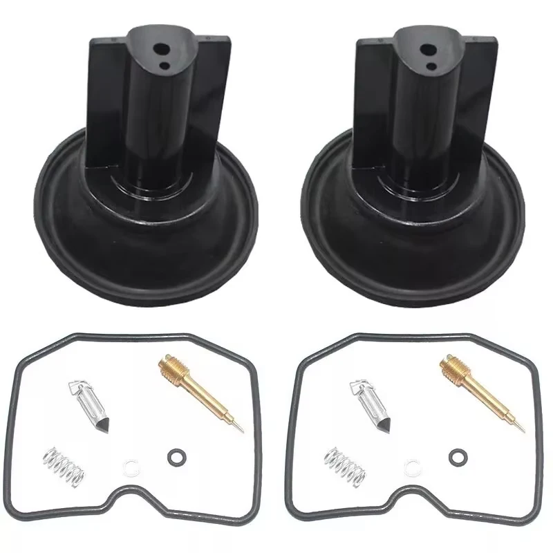 Ремкомплект карбюратора мотоцикла для Kawasaki EX250 ZZR250 GPX250 ZZR GPZ EX 250, поплавковая плунжерная диафрагма топливной системы