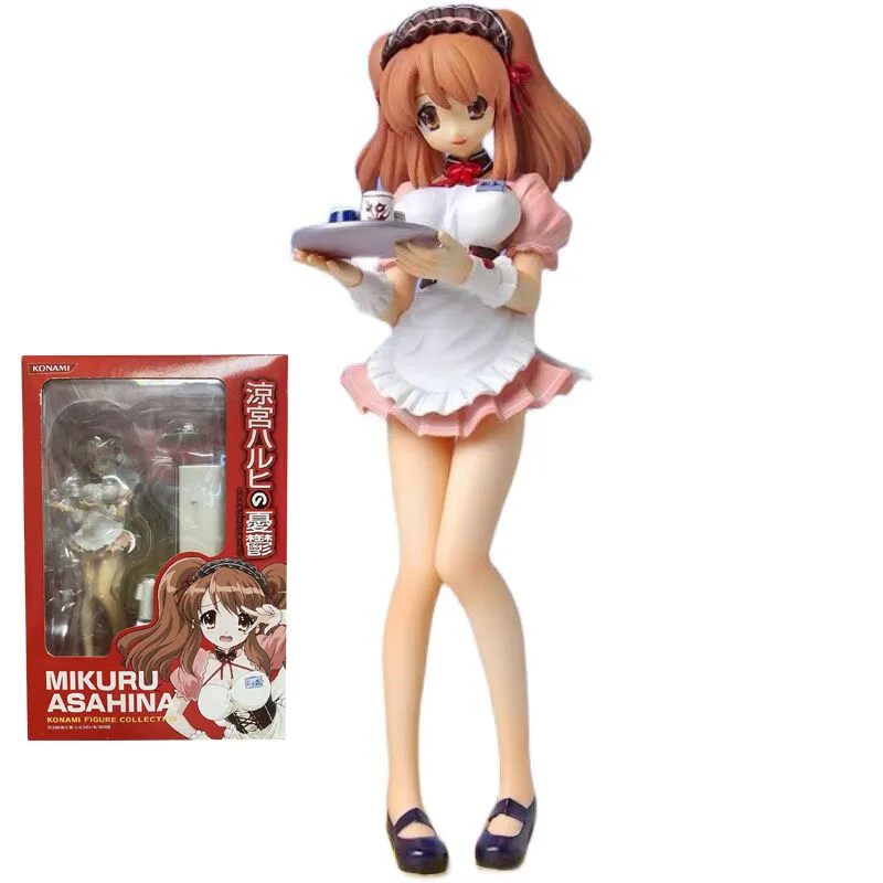 

Фигурка KONAMI, коллекция, искусственная Меланхолия Харухи джузумия, ПВХ экшн-фигурка, аниме модель, коллекционные игрушки, подарок