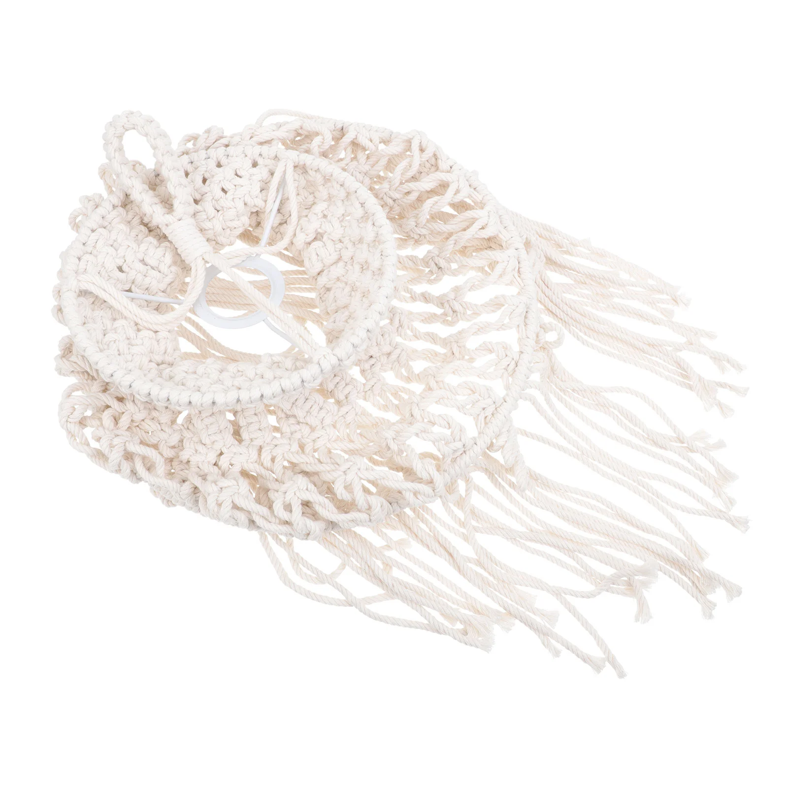 

Chic Bohemian Style Design Hand-woven Lampshade for Home Hanging Lamp Decor