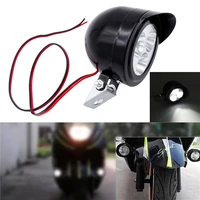 1 pcs universal motorcycle headlights led metal round spotlights electric car fog light car styling 400lm vehicle lighting 3w