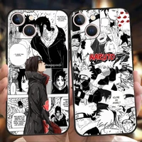 anime naruto comics luxury phone case cover for iphone 13 12 11 pro max 8 7 plus x xr xs max se 2020 mini shockproof soft shell
