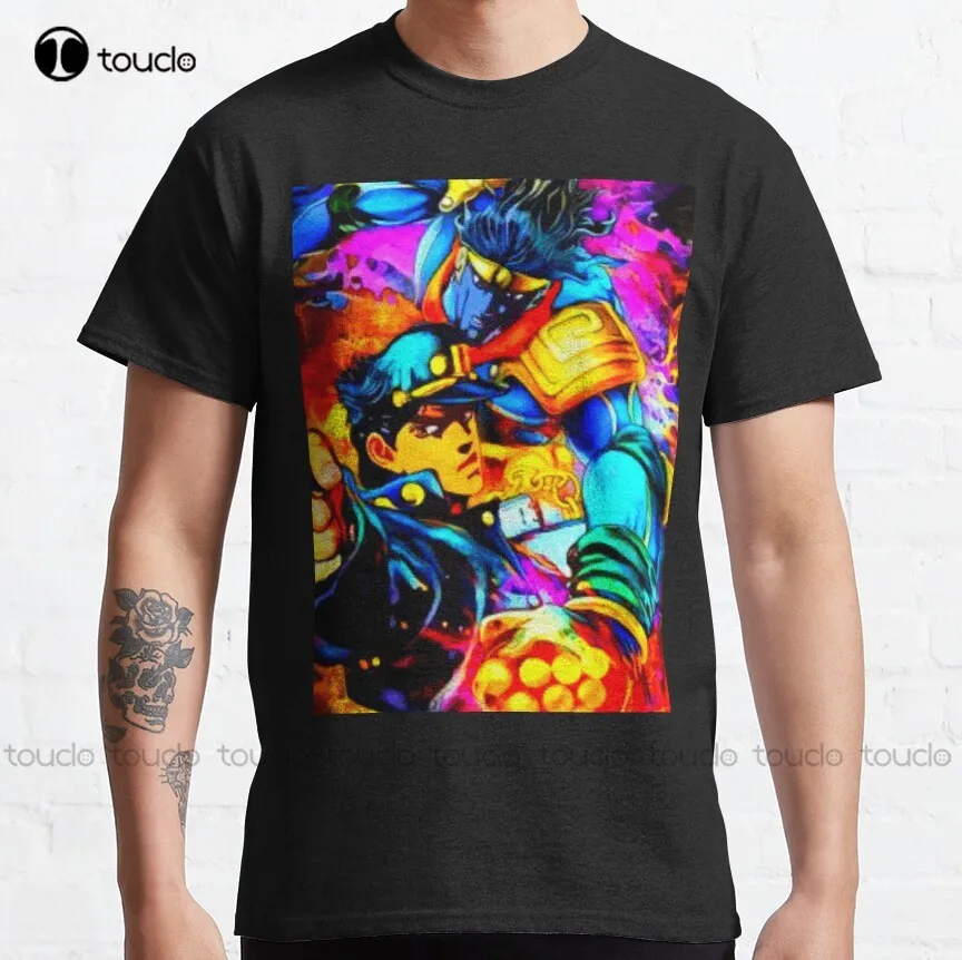 

Jojo'S Bizarre Classic T-Shirt Men'S T-Shirts Custom Aldult Teen Unisex Digital Printing Tee Shirts Xs-5Xl Breathable Cotton New