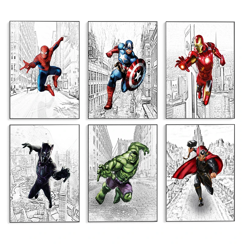 

Набор для алмазной вышивки «Человек-паук»