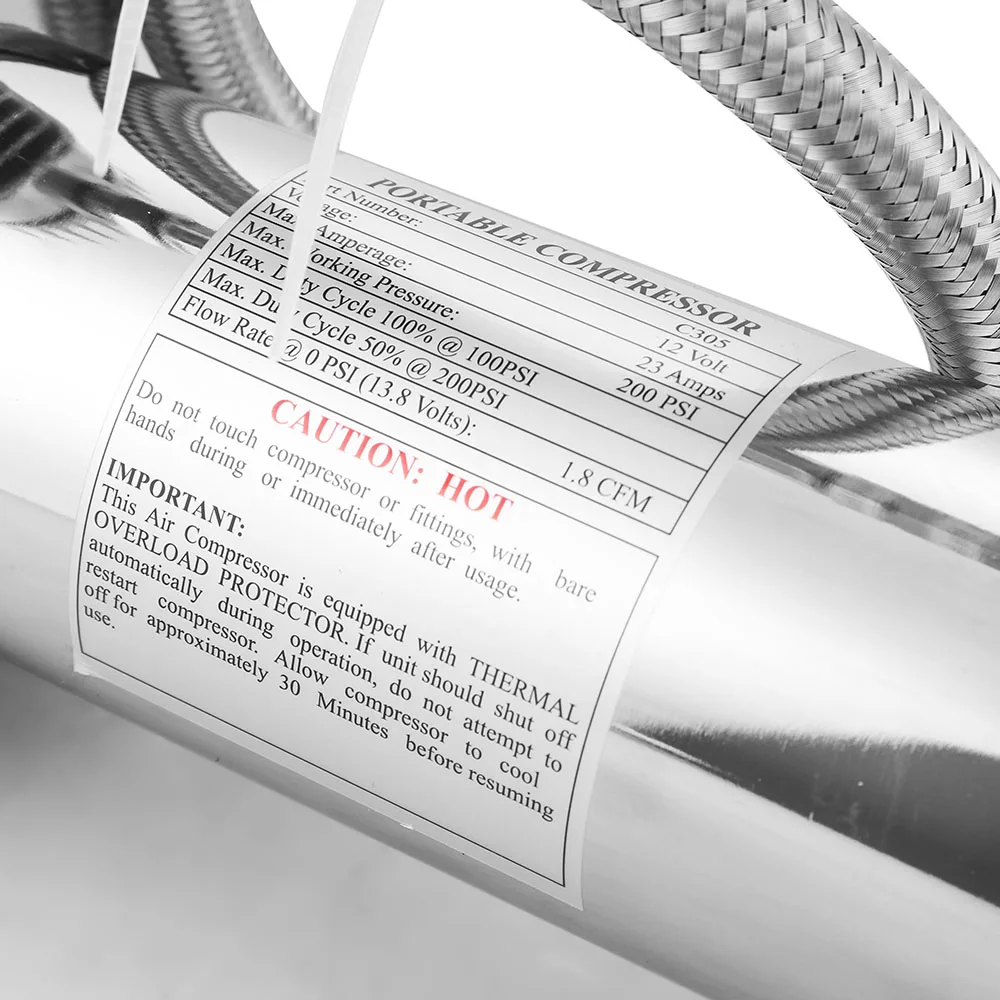 Универсальный комплект компрессора с пневматической подвеской 1/4NPT или 3/8NPT 200PSI