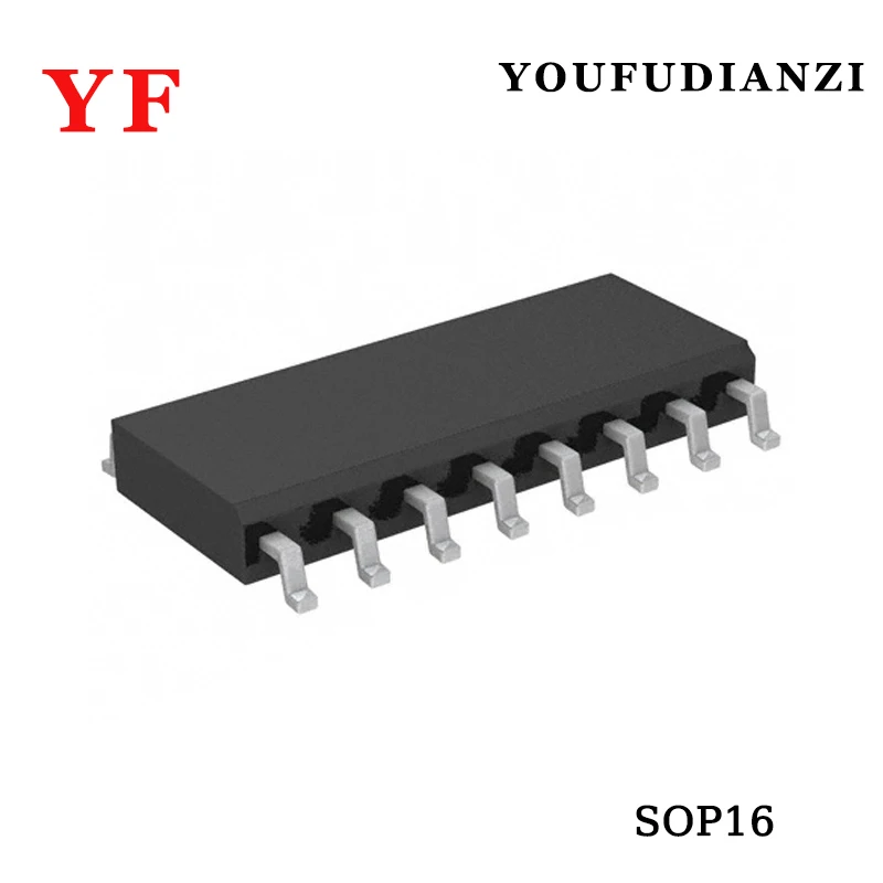 

10 pcs New and original 74HC4511d SOIC 653-16 BCD to 7 segment latch decoder driver chip